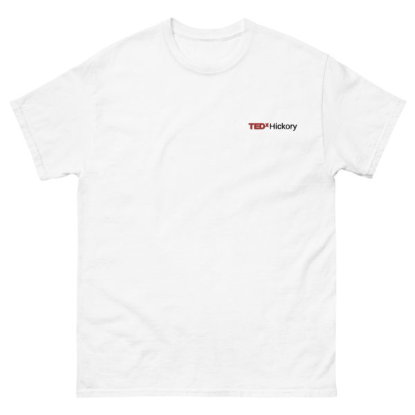 TEDx Unisex White tee