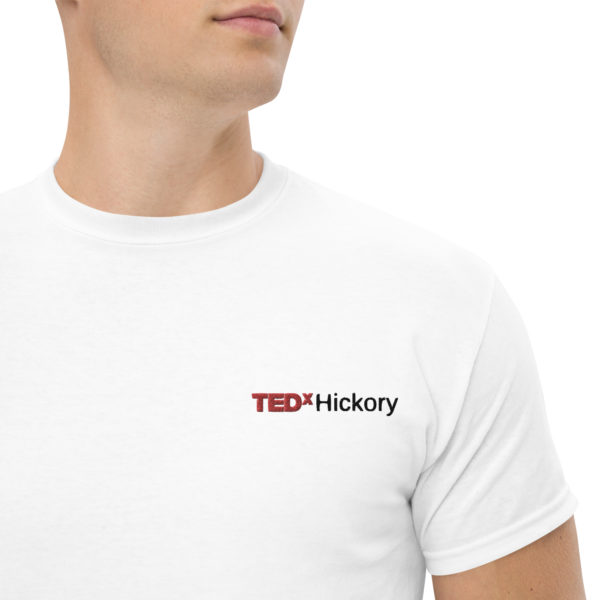 TEDx Unisex White tee - Image 4